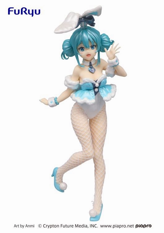 Limited Figure "Hatsune Miku" BiCute Bunnies Figure White Bunny Pearl Color Ver. (FuRyu)