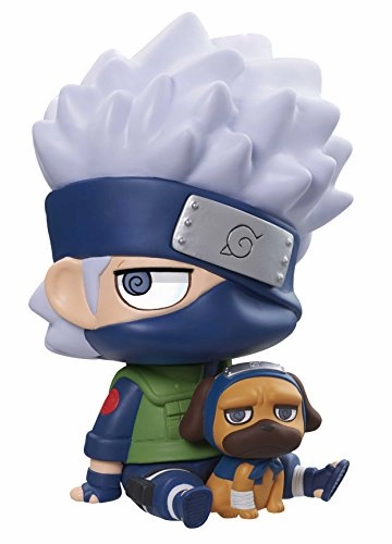 Anime Item Folk Art Megahouse Naruto Shippuden Kakashi & Pakkun