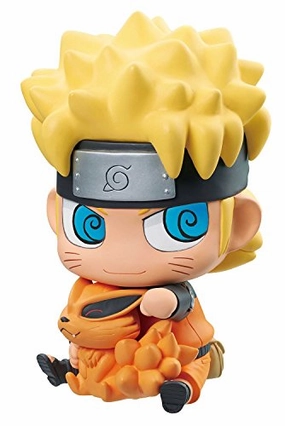 Superhero Piece Fabric Figure Megahouse Naruto Shippuden: Naruto and Kurama Chimimega Bank