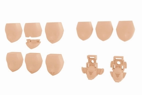 Megami Device M.S.G 03 Face Set for Asra Skin Color D Daily Decor