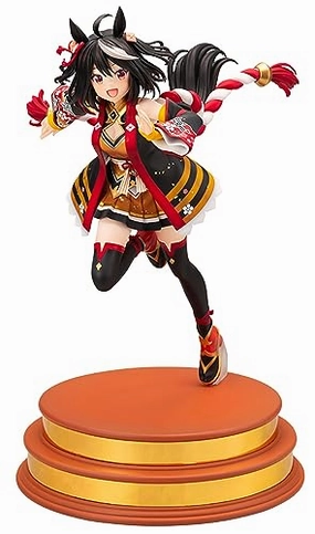 "Uma Musume Pretty Derby" (Outrunning the Encroaching Heat) Kitasan Black Resin Statue