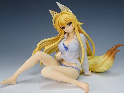 Minamoto Chizuru 1/5 4-Leaves Kanokon - Kotobukiya Superhero Pose Engineering Toy