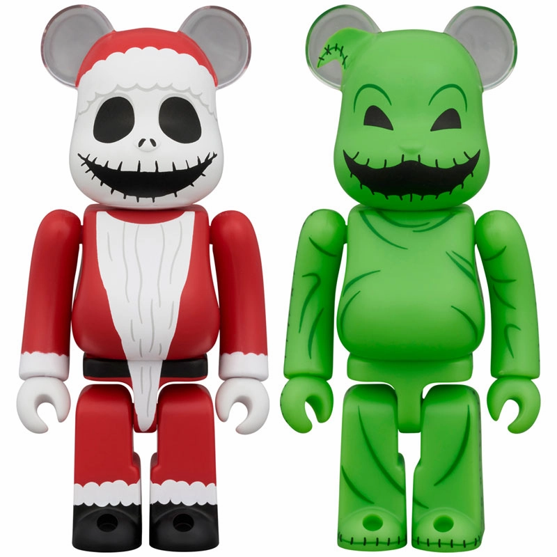 Modular Design BE@RBRICK "The Nightmare Before Christmas" Santa Jack & Oogie Boogie 2 Set