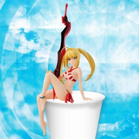 Superhero Product "Fate/Grand Order -Caster-" Noodle Stopper Figure Caster/Nero Claudius