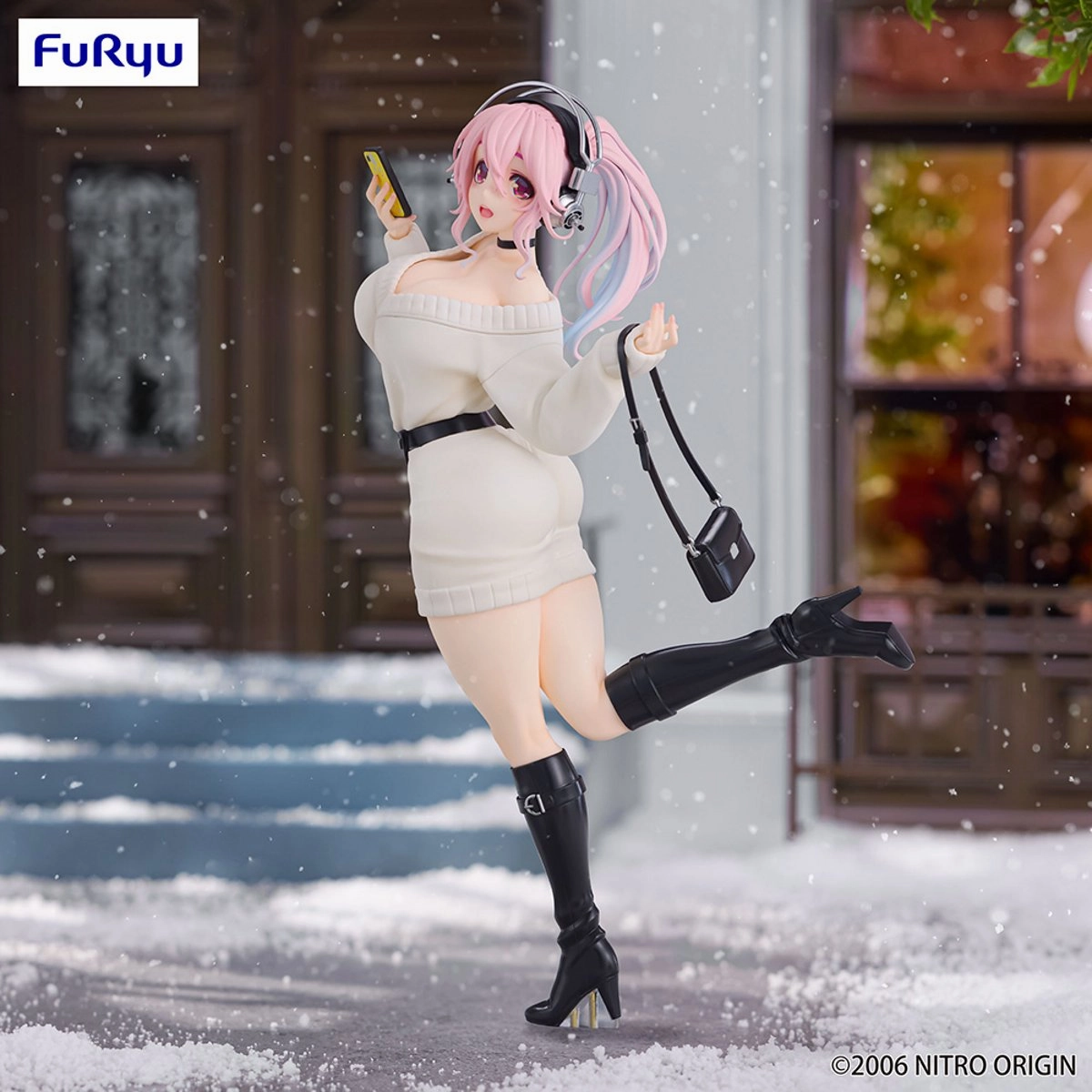 PVC Object Fan Favorite "Super Sonico" Trio-Try-iT Figure Winter Memory Ver.