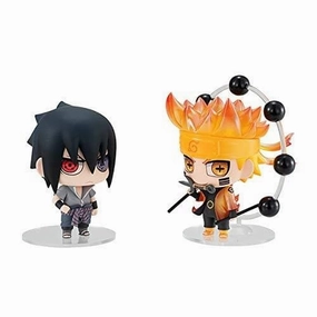 Fantasy Collection Anime Collection Chimi Mega Buddy Series!  Uzumaki Naruto & Uchiha Sasuke - Ninkaitaisen Set (MegaHouse)