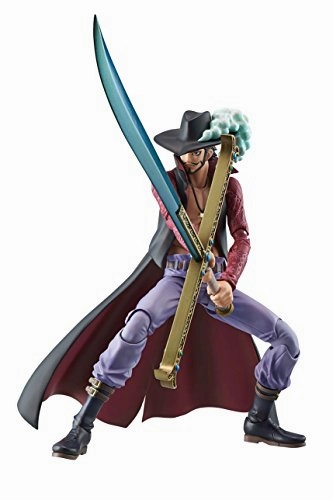 Mihawk Megahouse Variable Action Heroes One Piece Bedroom Accent Metallic Finish
