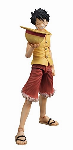 Monkey D. Luffy (Past Blue version) Variable Action Heroes, One Piece - MegaHouse Train Model