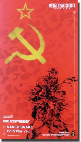 Naked Snake 1/6 Real Action Heroes (#455) Metal Gear Solid 3: Snake Eater - Medicom Toy Character Statue Workstation Decor