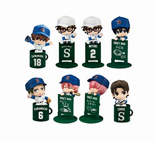 Ochatomo Series Daiya no Ace Cup no Ue demo tokkunda! - MegaHouse Action Merchandise Full Set