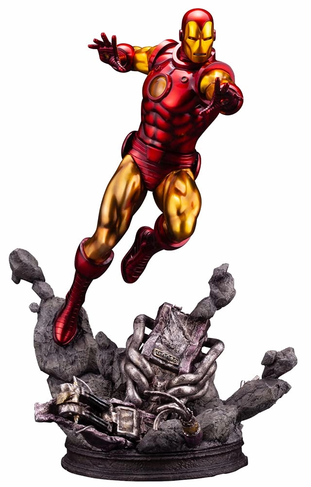 "Marvel Avengers" Fine Art Statue Iron Man Bird Sculpture Cartoon Figure