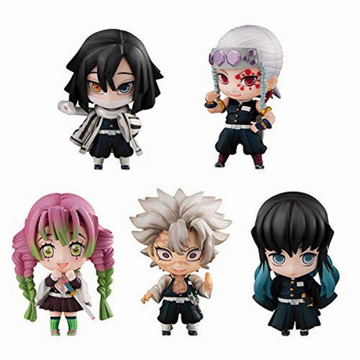 "Demon Slayer: Kimetsu no Yaiba" Tanjiro & Pillars Mascot Set B investment piece