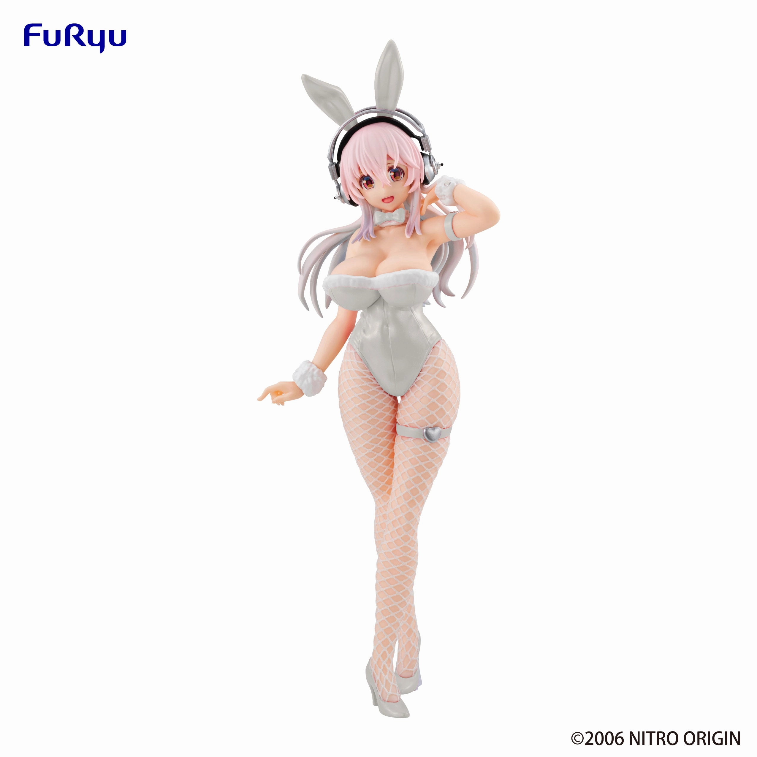 Movie Figure "Super Sonico" BiCute Bunnies Figure Pearl White ver.