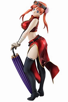 Kagura (Ninengo version) - 1/8 scale - G.E.M. Gintama - MegaHouse Historic Replica Plush Companion