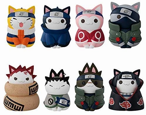 Nyaruto! NARUTO Konoha's Cheerful Cats Naruto Shippuuden - MegaHouse Mythology Art