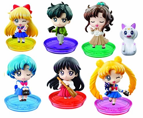 PVC Model Movie Collectible Petit Chara! Bishoujo Senshi Sailor Moon School Life Limited Edition - MegaHouse