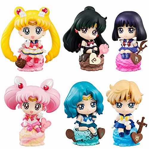 Limited Collection Movie Article Petit Chara Land Bishoujo Senshi Sailor Moon Ice Cream?? Party- MegaHouse
