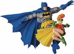 Pirate Model PVC Item "Batman:The Dark Knight Returns" MAFEX(No.139) Batman Blue Ver. & Robin The Dark Knight Returns