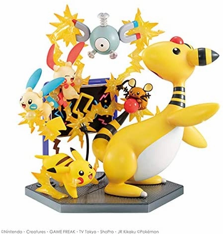 Pocket Monsters - G.E.M. EX Series Pokemon Electric Type Electric power! Miniature Collectible Chibi Object