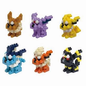 Pokemon Nano Block - Mini Pokemon Eevees Vol. 4 - NBMPM-005 Mind Puzzle
