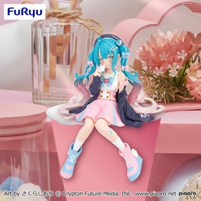 "Hatsune Miku" Noodle Stopper Figure Sailor Suit in Love ver. Abstract Form Protective Case