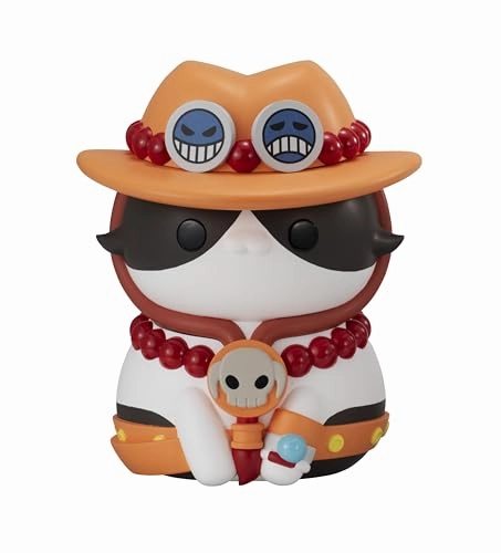 MEGA CAT PROJECT "One Piece" Meowssive Nyanpiece Nyan! Portgas D. Ace Flying Pose