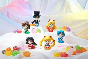 Petit Chara Land Bishoujo Senshi Sailor Moon Candy de Make up!- MegaHouse Ceramic Sculpture Blind Box Toy