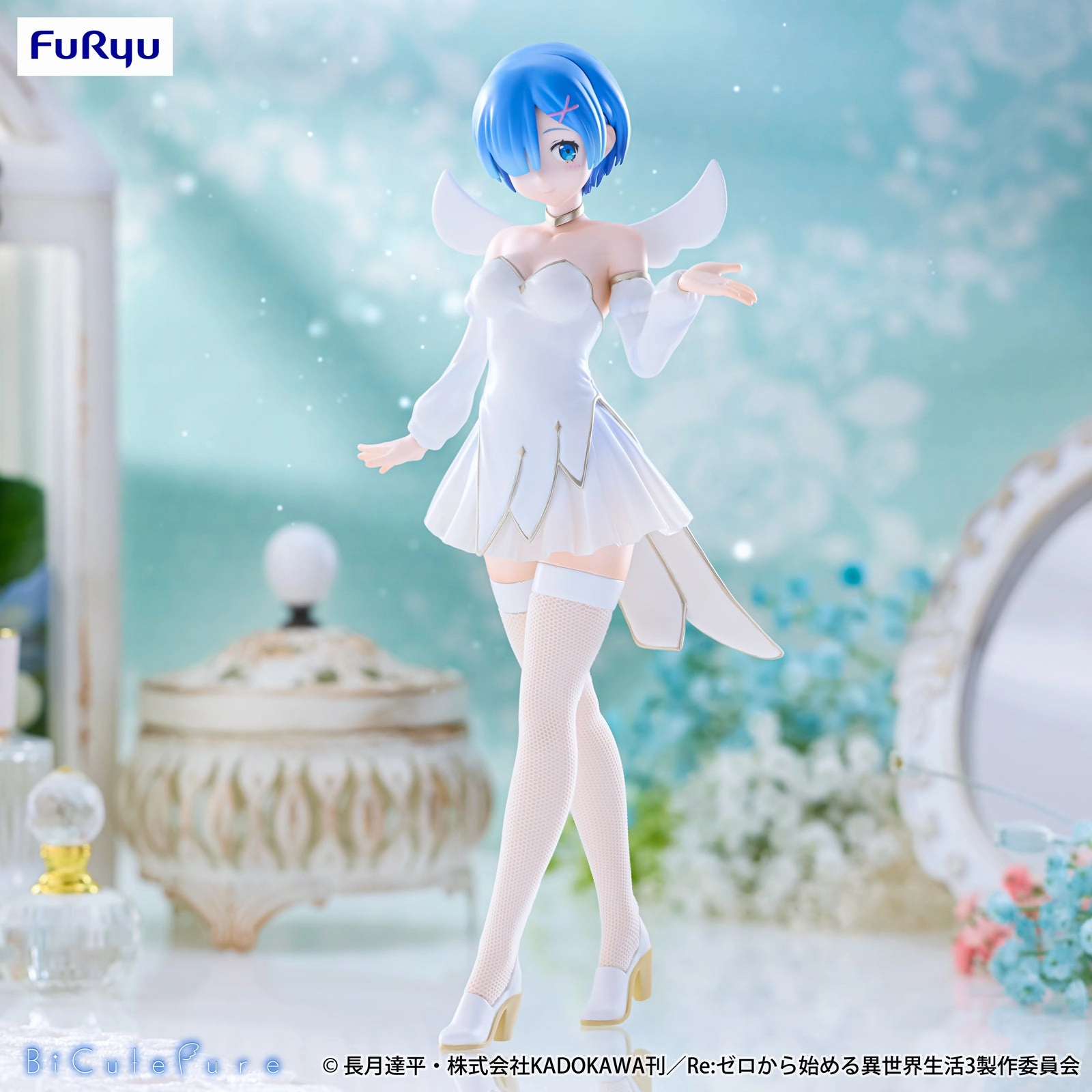 Bronze Cast "Re:Zero Starting Life in Another World" BiCute Pure Figure Rem little wings