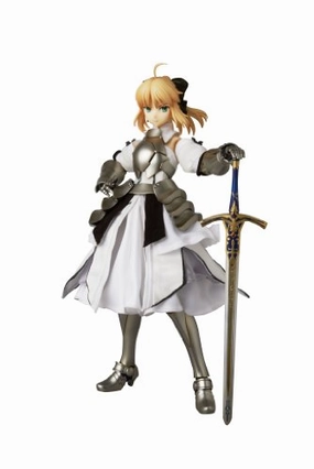 Chibi Piece Vinyl Product Saber Lily 1/6 Real Action Heroes (#669) Fate/Stay Night - Medicom Toy