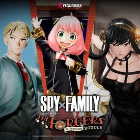 Display Cabinet Pokemon Creature Spy X Family: The Forgers Elite Figumiz Bundle