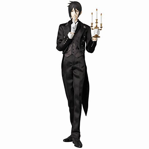 Sebastian Michaelis 1/6 Real Action Heroes (No.689) Kuroshitsuji ~Book of Circus~ - Medicom Toy Miniature Model