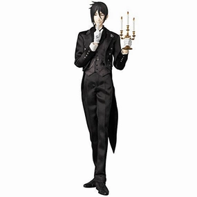 Sebastian Michaelis 1/6 Real Action Heroes (No.689) Kuroshitsuji ~Book of Circus~ - Medicom Toy Miniature Model