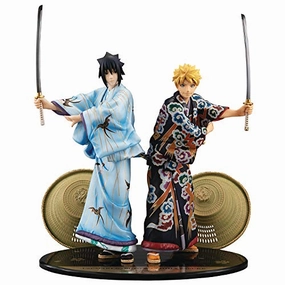 Acrylic Stand Uzumaki Naruto & Sasuke (Kabuki Edition version) Naruto -Kabuki- - MegaHouse
