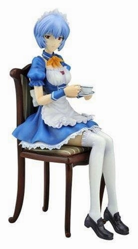 PVC Collection Fan Vote "Neon Genesis EVANGELION" 1/7 Scale Figure Ayanami Rei Maid ver.