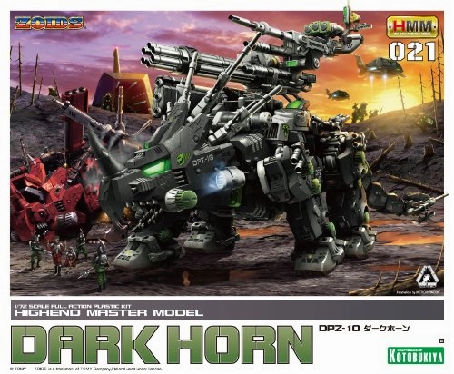 Universal Theme Mythical Beast DPZ-10 Darkhorn - 1/72 scale - Highend Master Model, Zoids - Kotobukiya