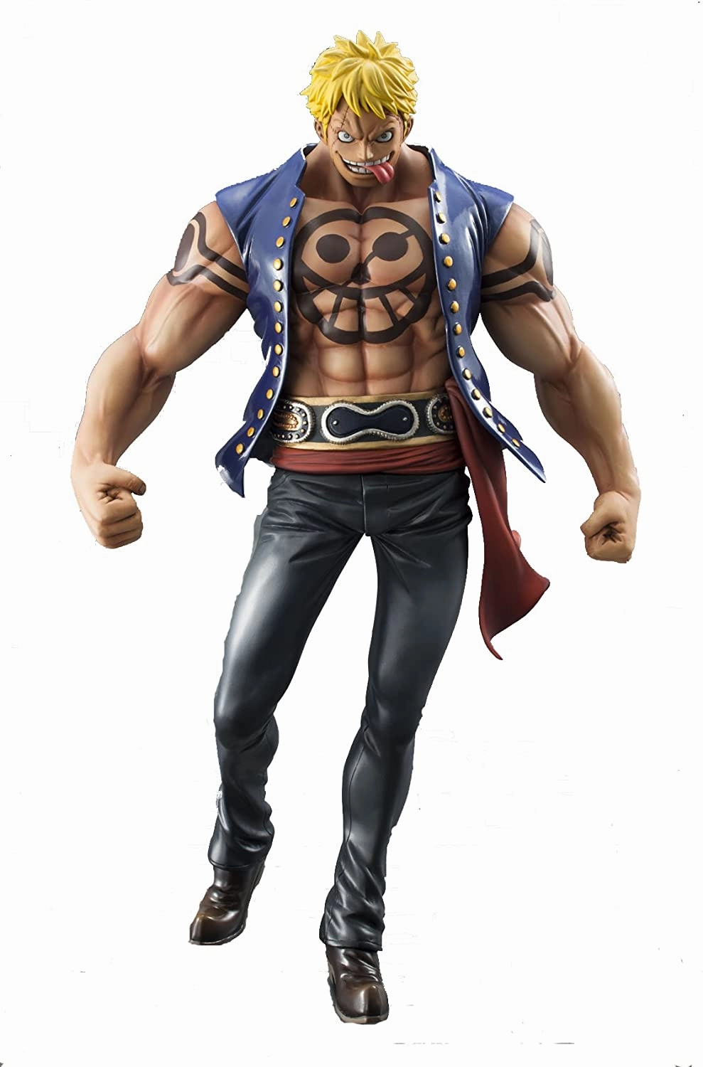Excellent Model Portrait. Of. Pirates "One Piece" Sailing Again Hyena Bellamy Seasonal Decoration Sports Player