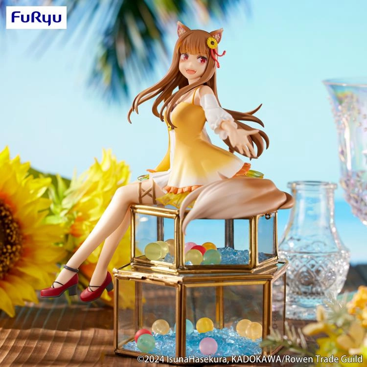Spice and Wolf merchant meets the wise wolf Noodle Stopper Figure Holo Sunflower Dress ver. Villain Figure