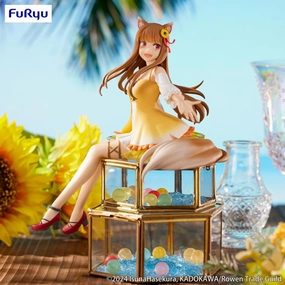Spice and Wolf merchant meets the wise wolf Noodle Stopper Figure Holo Sunflower Dress ver. Villain Figure