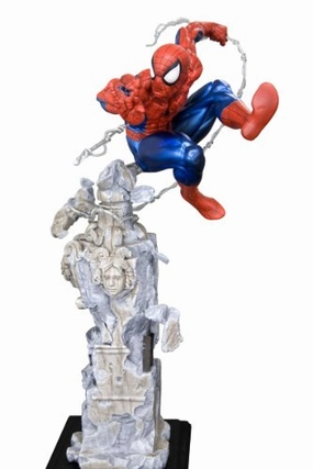 Spider-Man - 1/6 scale - Fine Art Statue, Spider-Man - Kotobukiya Cute Mascot Premium Statue