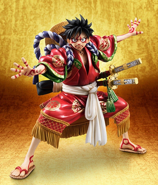 YouTube Background Pilot Model One Piece Portrait.Of.Pirates Monkey.D.Luffy KABUKI Edition
