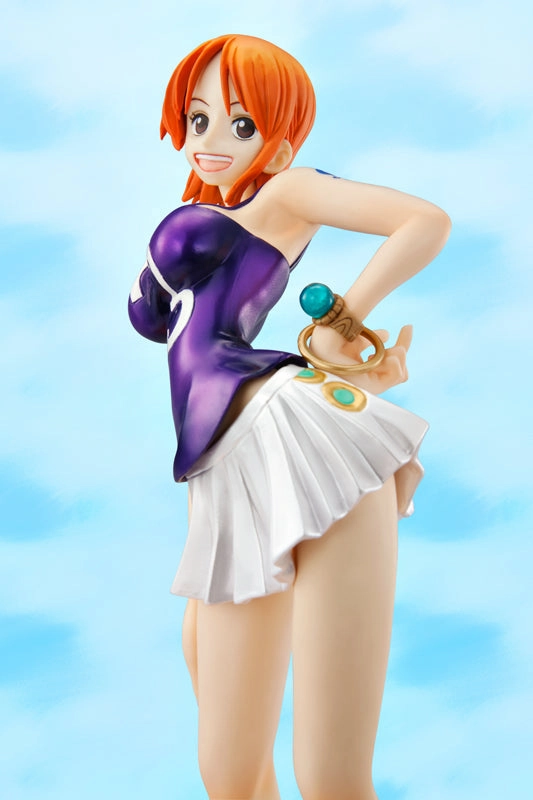 Vinyl Object Miniature Goods Excellent Model LIMITED Portrait.Of.Pirates "One Piece" LIMITED EDITION Nami Ver.2 Repaint