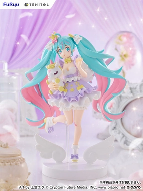 TENITOL Hatsune Miku YUMEKAWA Princess Lavender Ver. Swapable Head