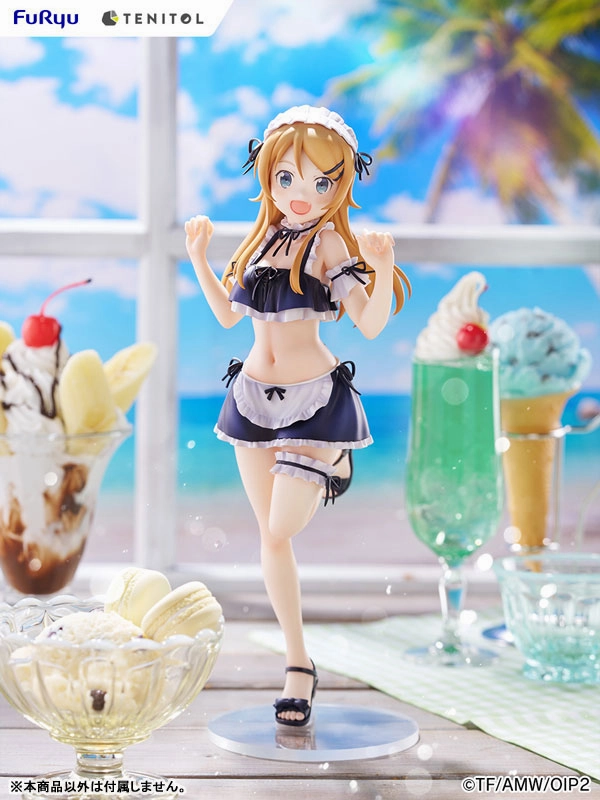 TENITOL TALL "Ore no Imouto ga Konnani Kawaii Wake ga Nai." Kousaka Kirino Swimsuits Maid Ver. Immersive experience Variant Paint