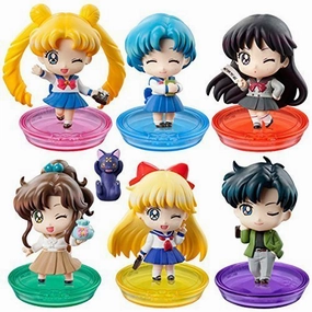 Petit Chara! Series - Sailor Moon Puchitto Gakuen Seikatsu yo! Hen - MegaHouse Mathematical Model Handicraft Item