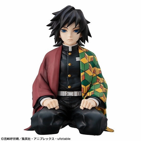 "Demon Slayer: Kimetsu no Yaiba" G.E.M. Series Palm Size Tomioka Giyuu Robot Statue Office Desk Toy