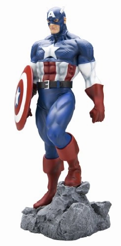 Captain America (Classic ver. version) - 1/6 scale - Fine Art Statue, Avengers - Kotobukiya Collection Item Entryway Accent