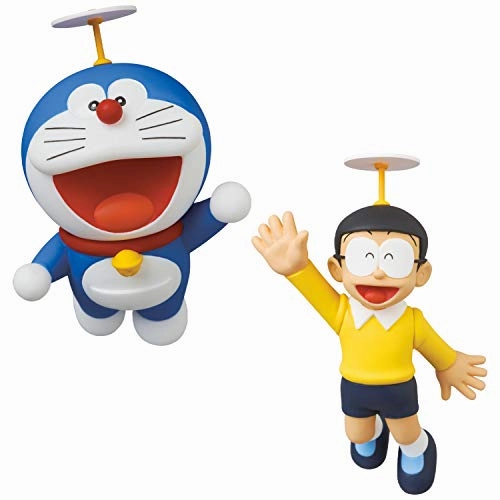 UDF Fujiko F Fujio Series 15 "Doraemon" Doraemon & Nobita (Hopter) Premium Sculpture Oceanic Art