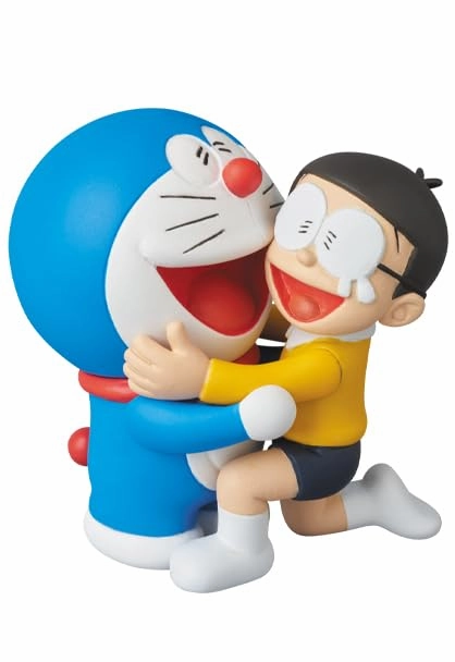 UDF Fujiko F Fujio Series "Doraemon" Kaettekita Doraemon (2 Figure Set) (New Price Version) Character Sculpture Cyborg Design