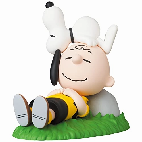 UDF PEANUTS Series 13 NAPPING CHARLIE BROWN & SNOOPY Premium Piece Birthday gift