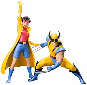 Wolverine & Jubilee (Two Pack version) - 1/10 scale - X-Men: The Animated Series - Kotobukiya Construction Vehicle